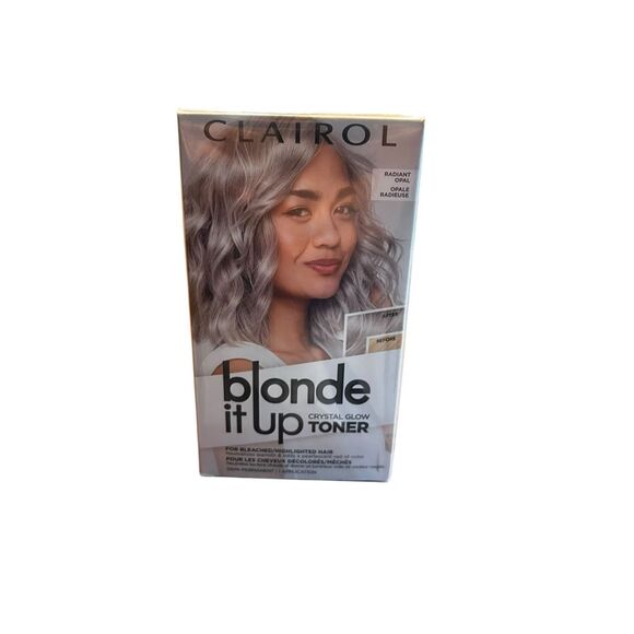 3 Clairol Blonde It Up Crystal Glow Toners Demi-Permanent Hair Dye, Radiant Opal - Picture 1 of 3